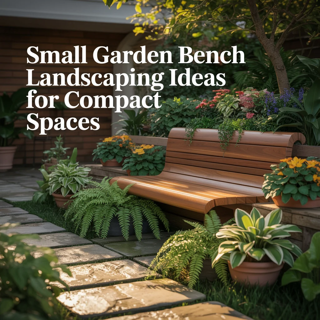 Small Garden Bench Landscaping Ideas for Compact Spaces
