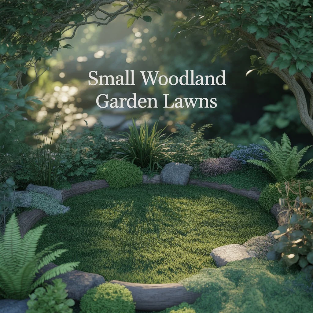 Small Woodland Garden Lawns