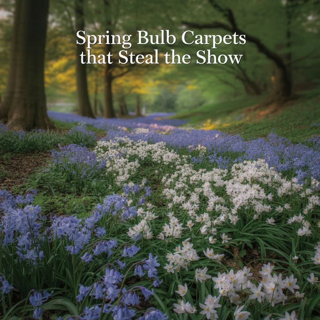 Spring Bulb Carpets That Steal the Show