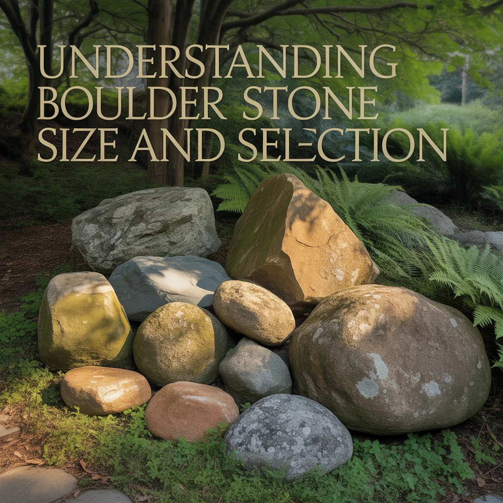 Understanding Boulder Stone Size and Selection