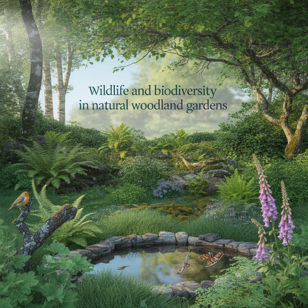 Wildlife and Biodiversity in Natural Woodland Gardens