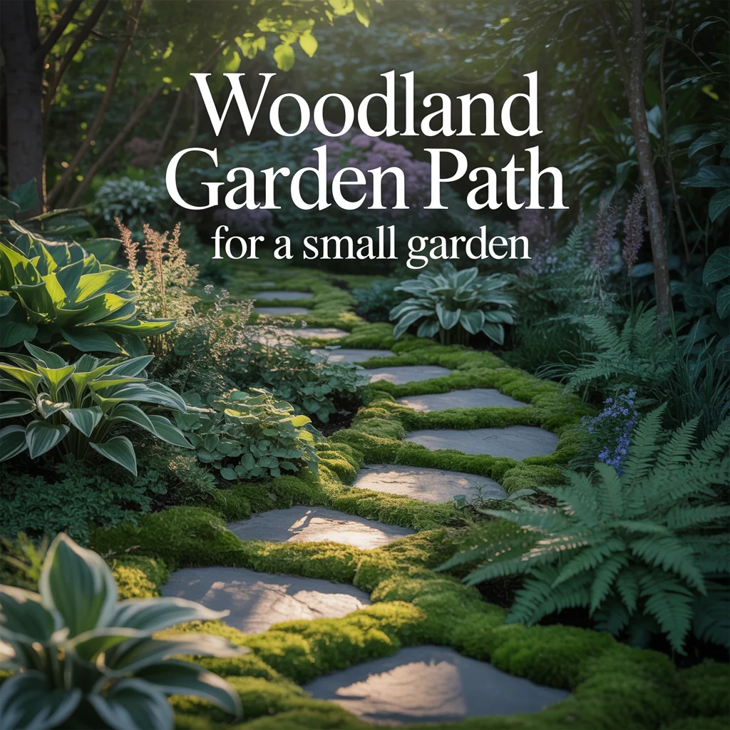 Woodland Garden Path for a Small Garden