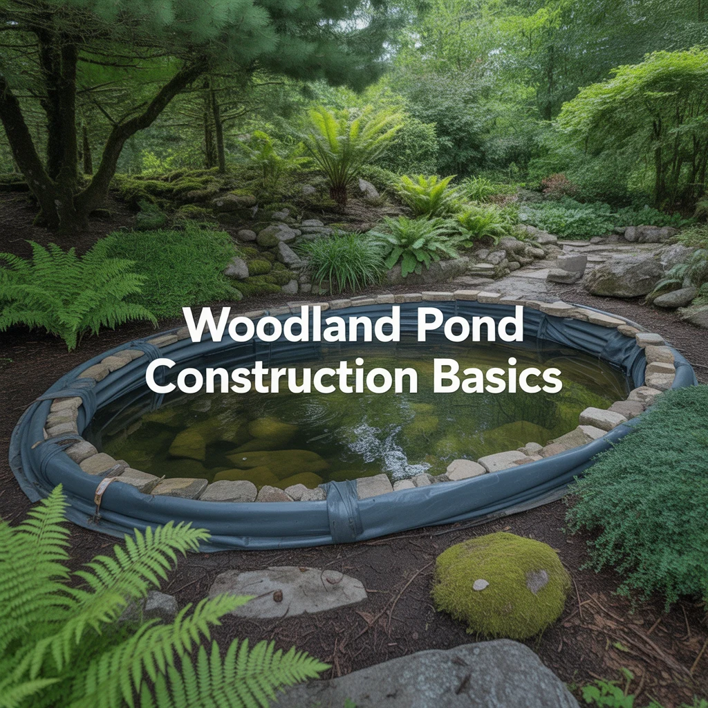 Woodland Pond Construction Basics