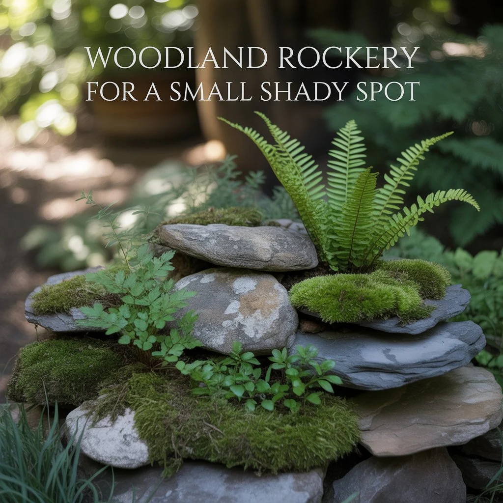 Woodland Rockery for a Small Shady Spot