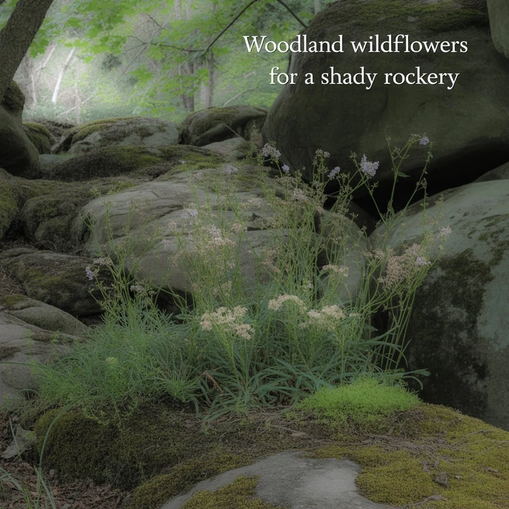Woodland Wildflowers for a Shady Rockery