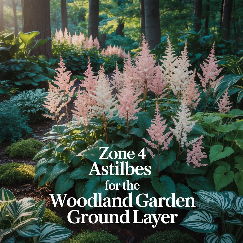 Zone 4 Astilbes for the Woodland Garden Ground Layer