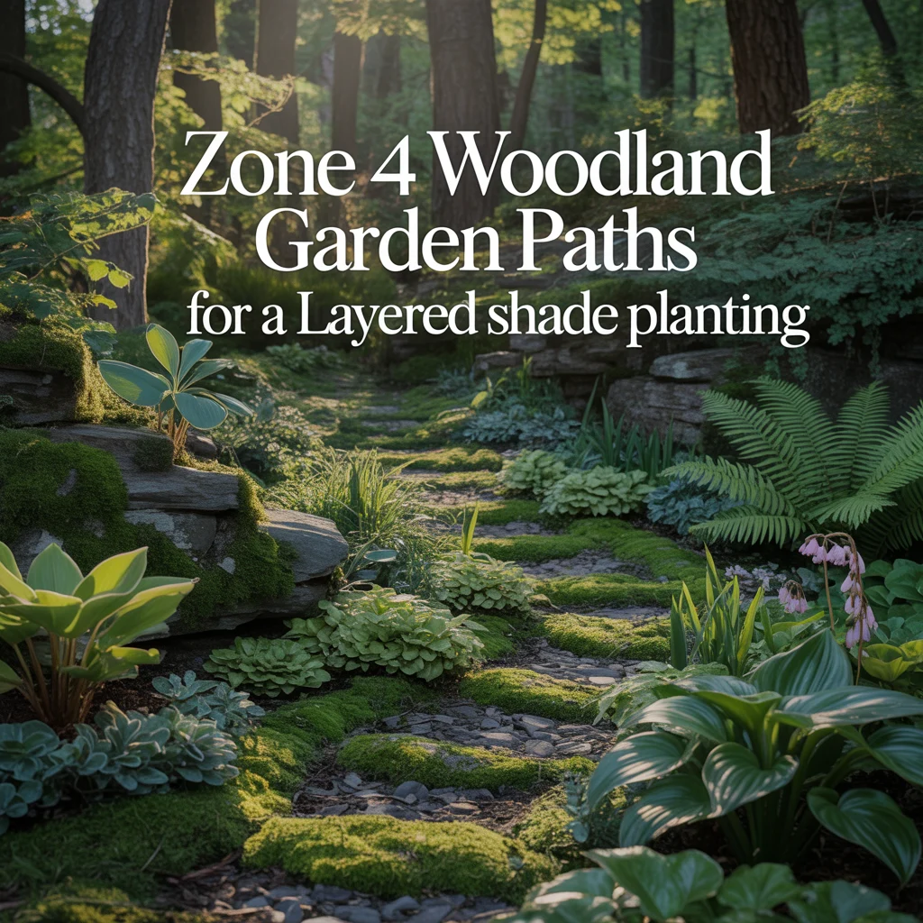 Zone 4 Shade Garden Design: Simple Layout Ideas