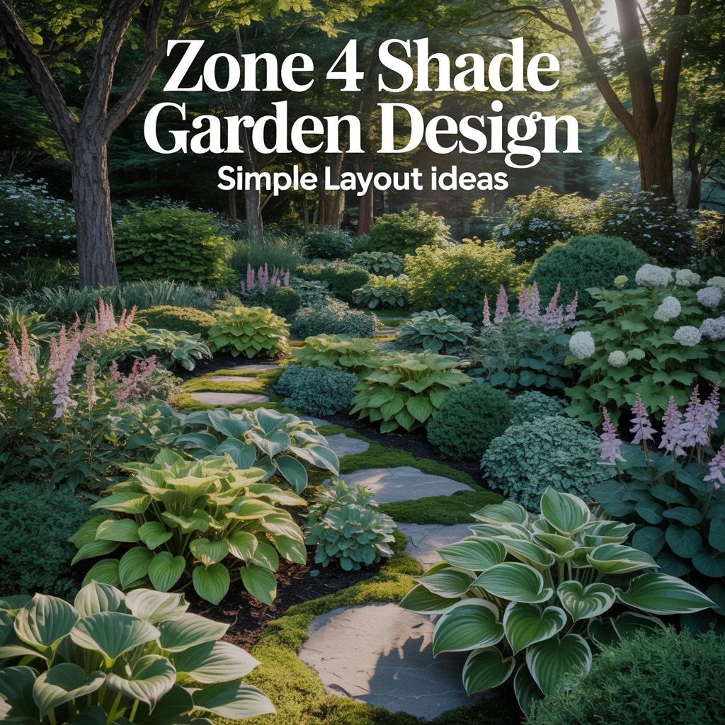 Zone 4 Woodland Garden Paths for a Layered Shade Planting