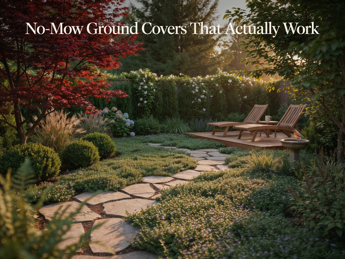 No-Mow Ground Covers That Actually Work