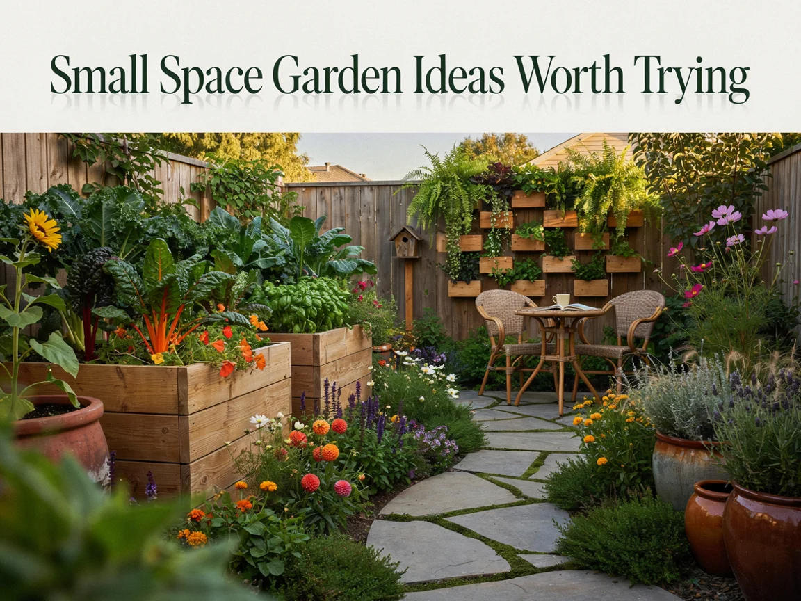 Small Space Garden Ideas Worth Trying