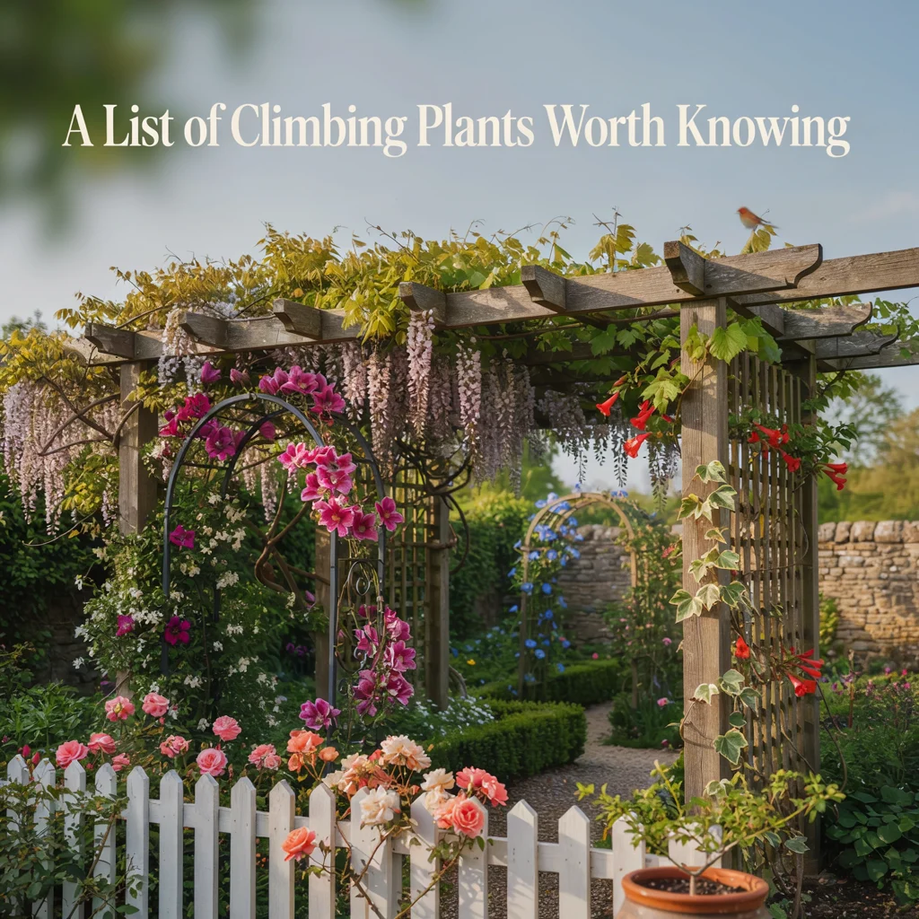 A List of Climbing Plants Worth Knowing