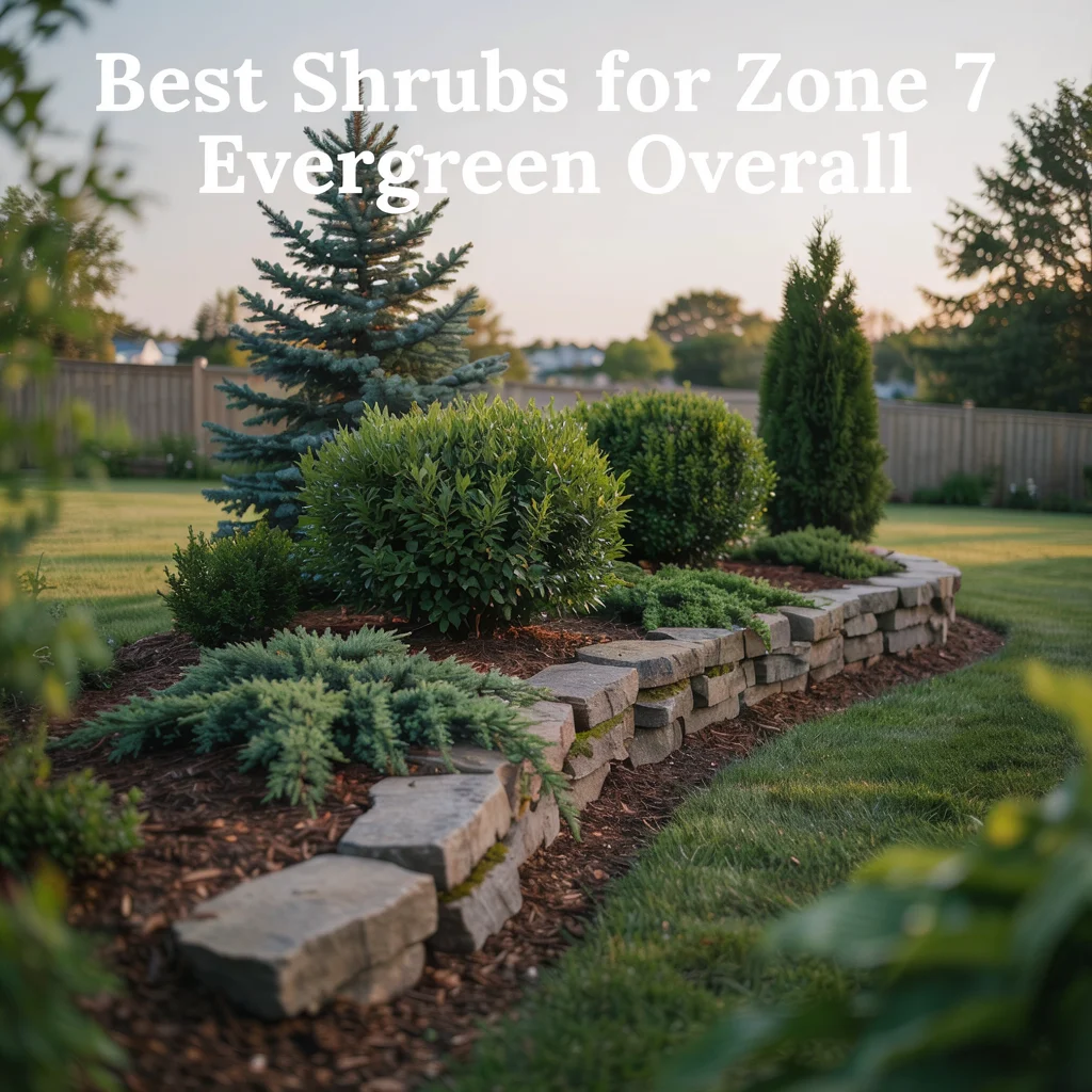 Best Shrubs for Zone 7 Evergreen Overall