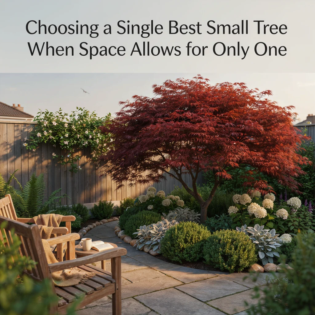 Choosing a Single Best Small Tree When Space Allows for Only One