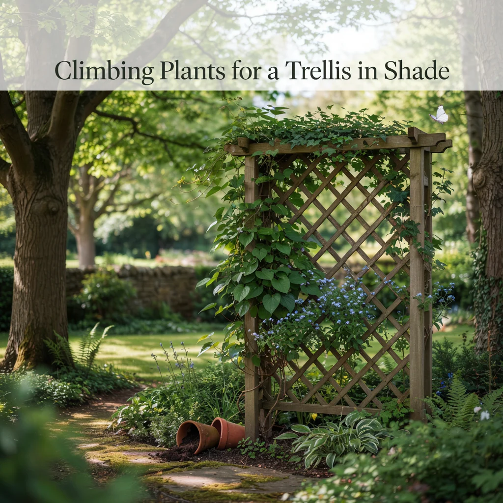 Climbing Plants for a Trellis in Shade