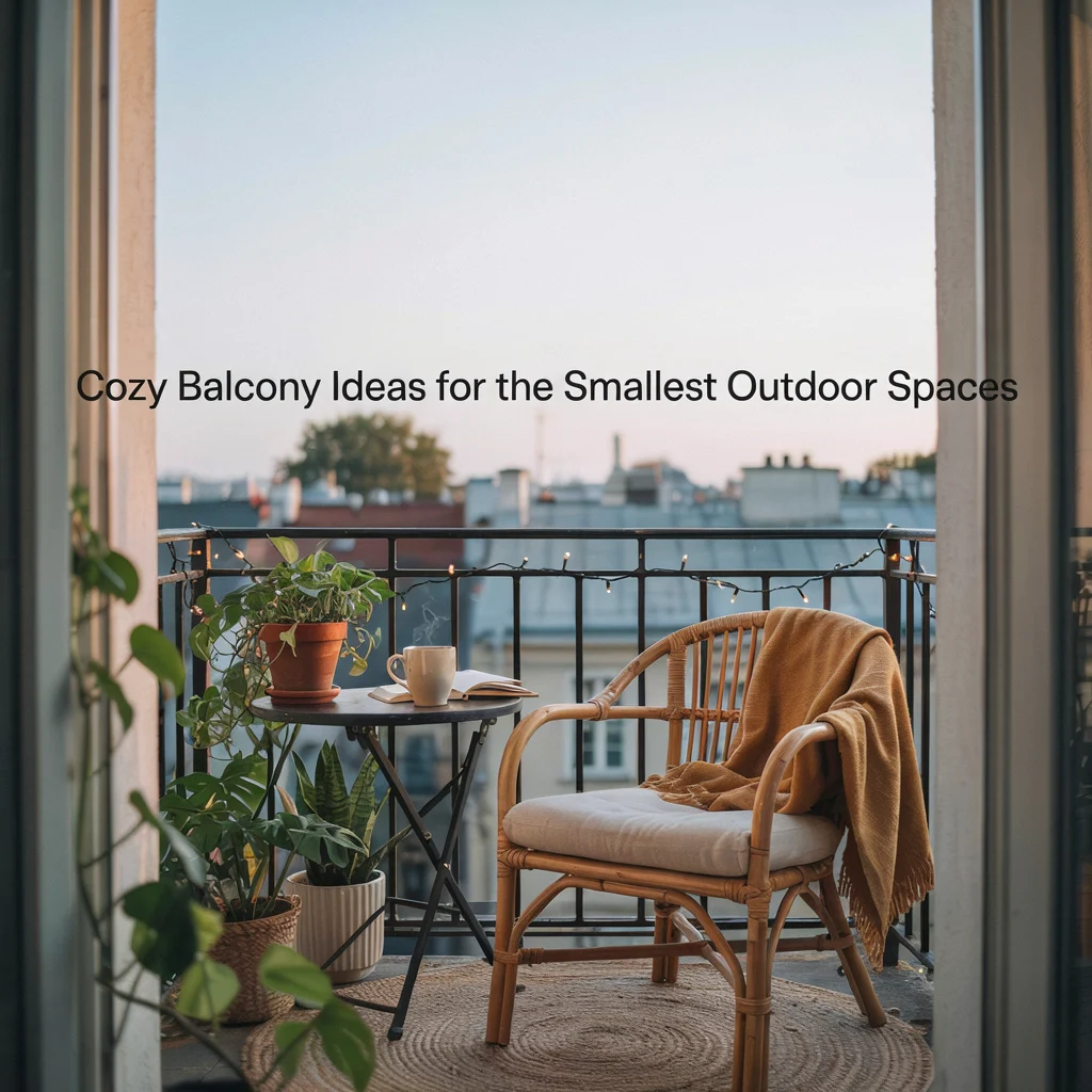 Cozy Balcony Ideas for the Smallest Outdoor Spaces