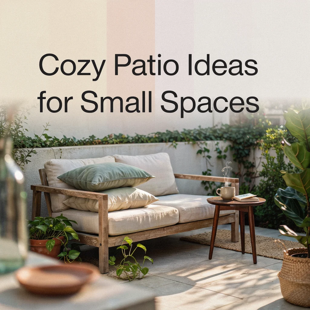 Cozy Patio Ideas for Small Spaces