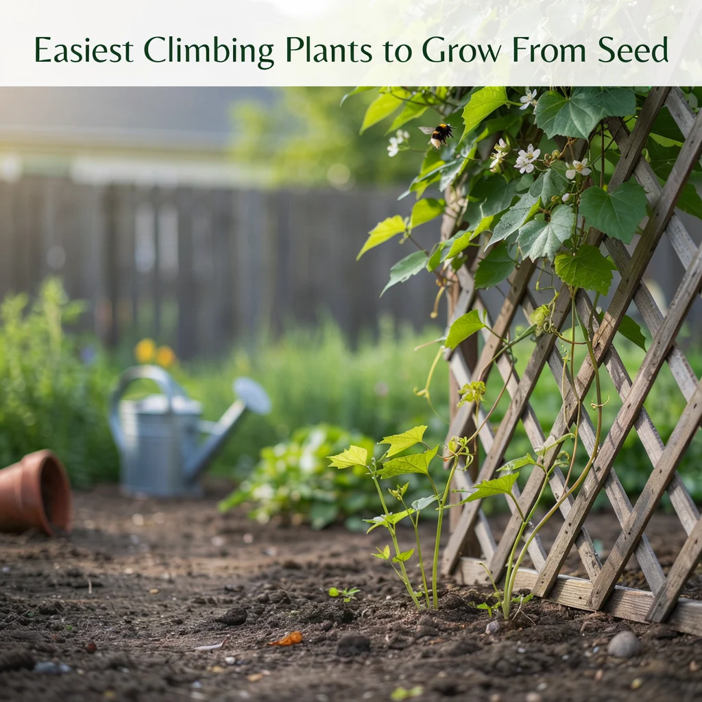 Easiest Climbing Plants to Grow From Seed