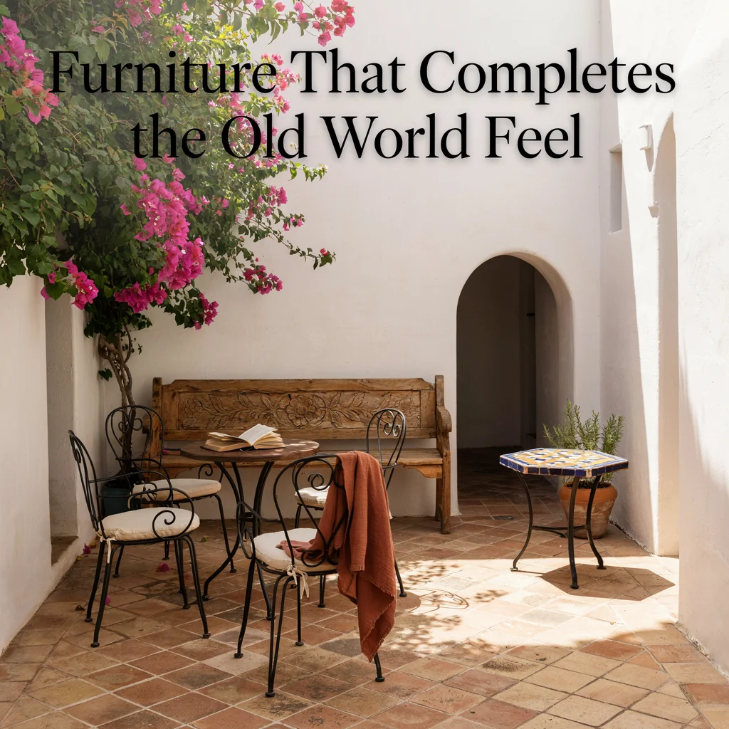 Furniture That Completes the Old World Feel