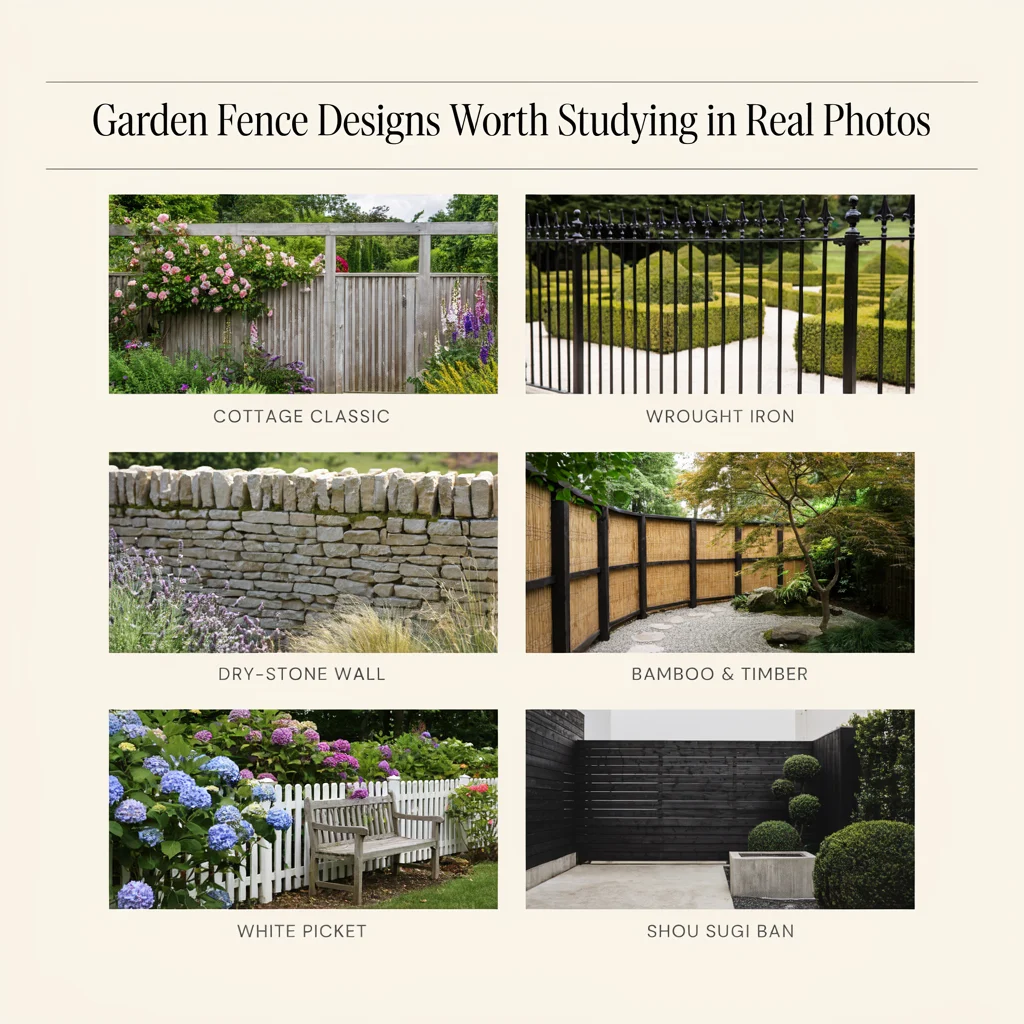 Garden Fence Designs Worth Studying in Real Photos