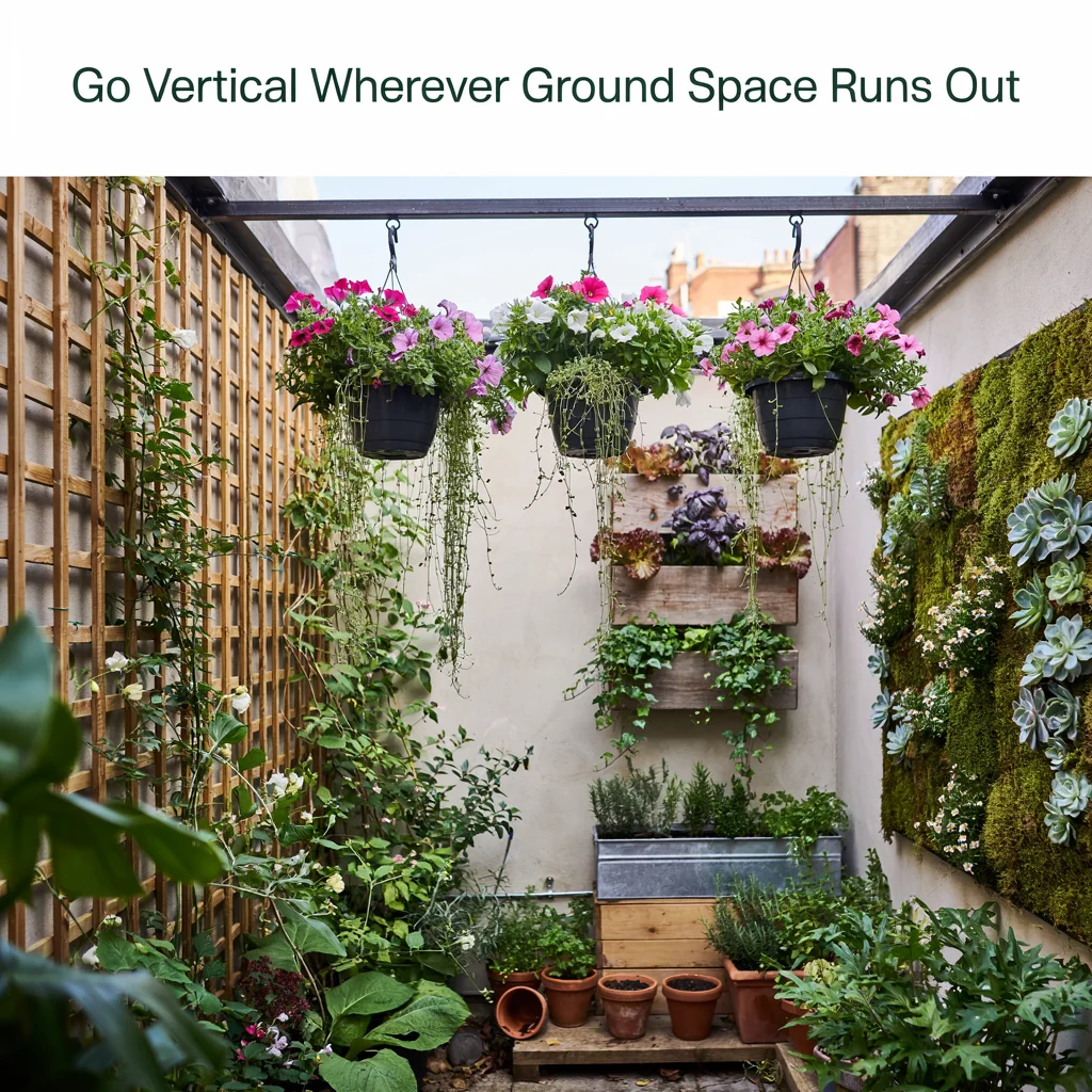 Go Vertical Wherever Ground Space Runs Out