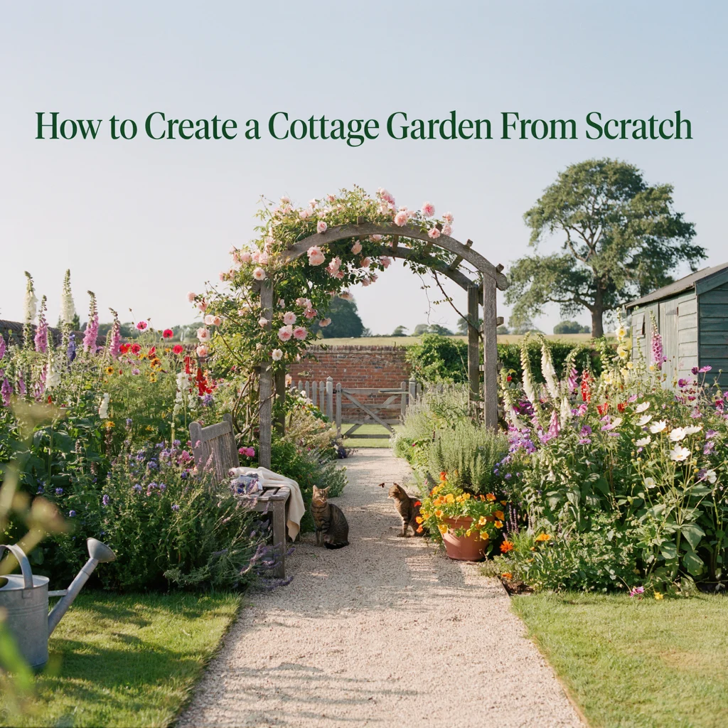 How to Create a Cottage Garden From Scratch
