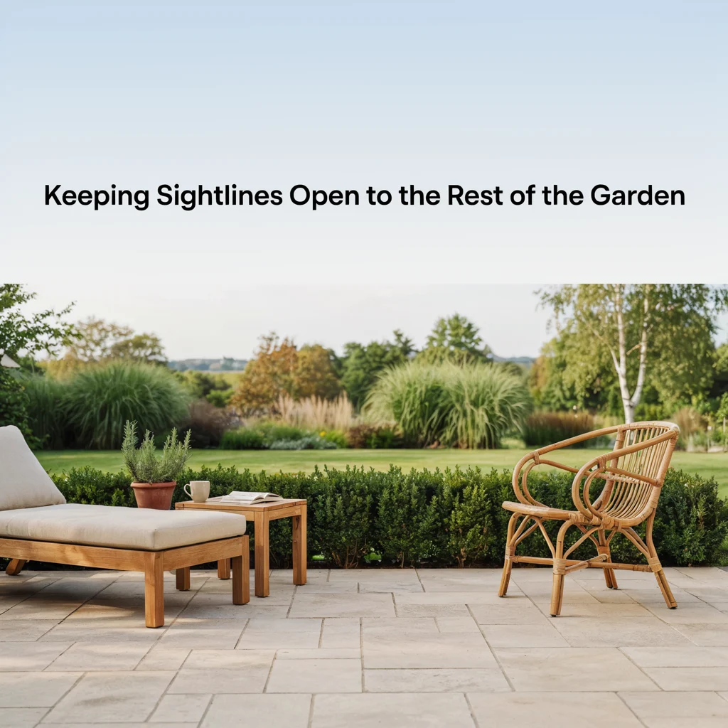 Keeping Sightlines Open to the Rest of the Garden