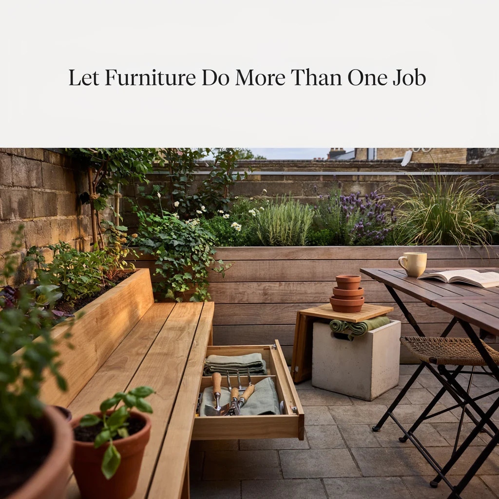 Let Furniture Do More Than One Job
