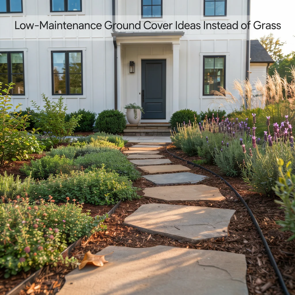Low-Maintenance Ground Cover Ideas Instead of Grass