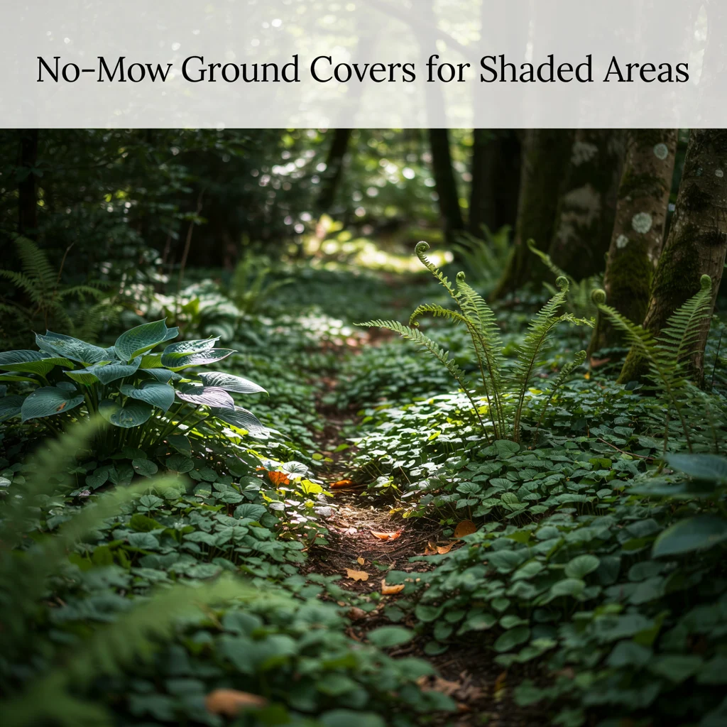 No-Mow Ground Covers for Shaded Areas