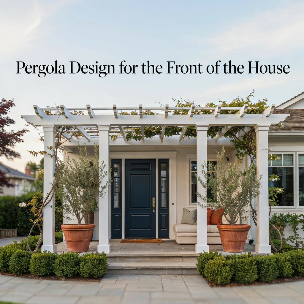 Pergola Design for the Front of the House