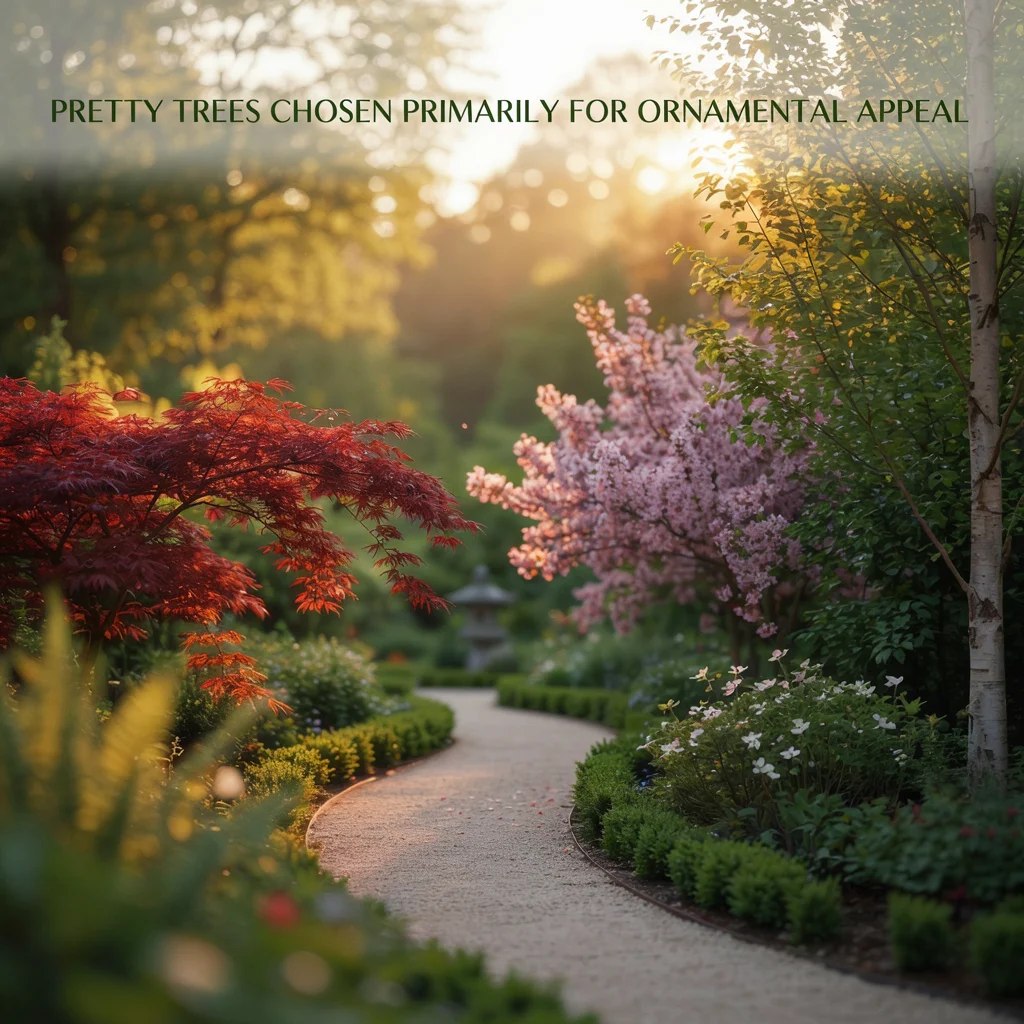 Pretty Trees Chosen Primarily for Ornamental Appeal