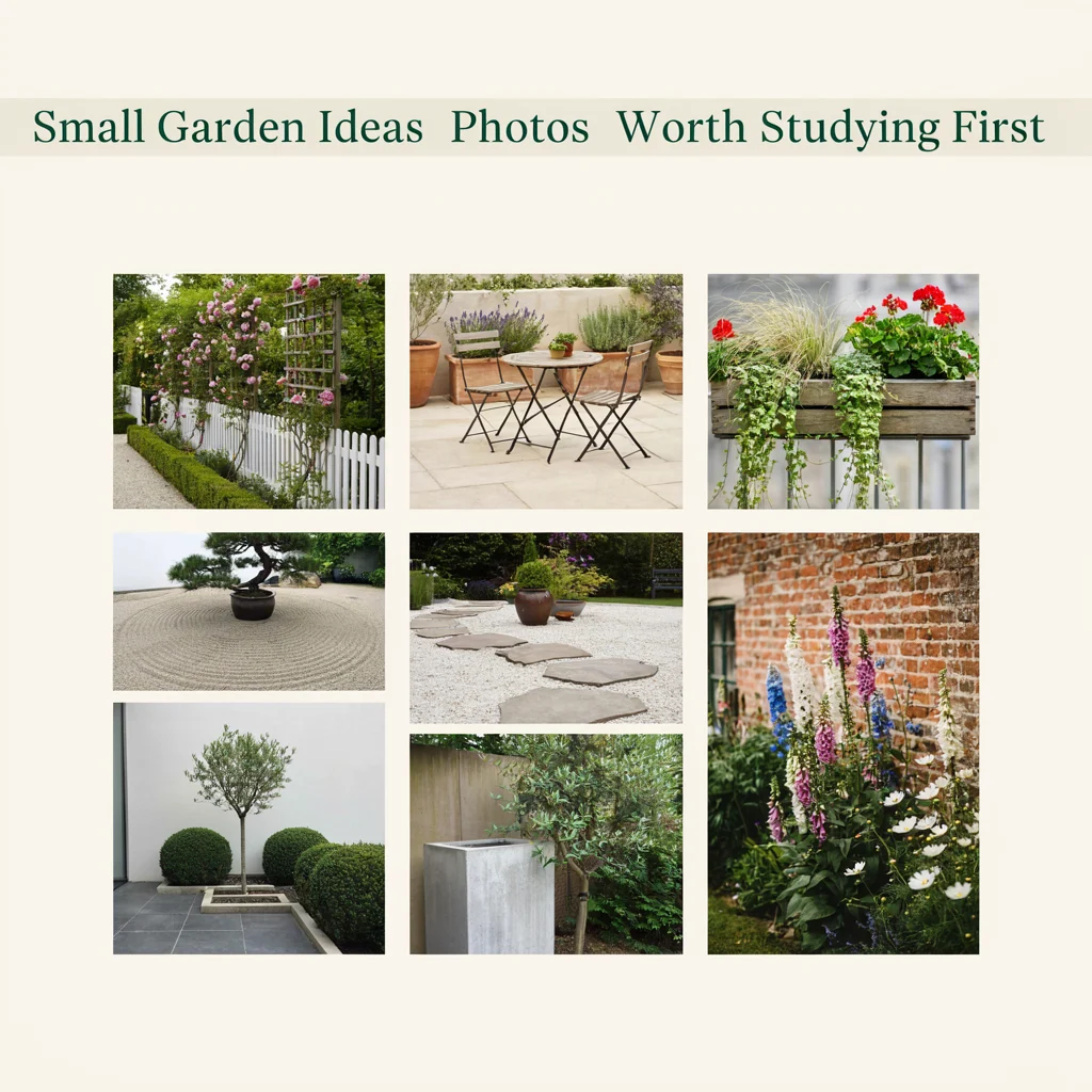 Small Garden Ideas Photos Worth Studying First