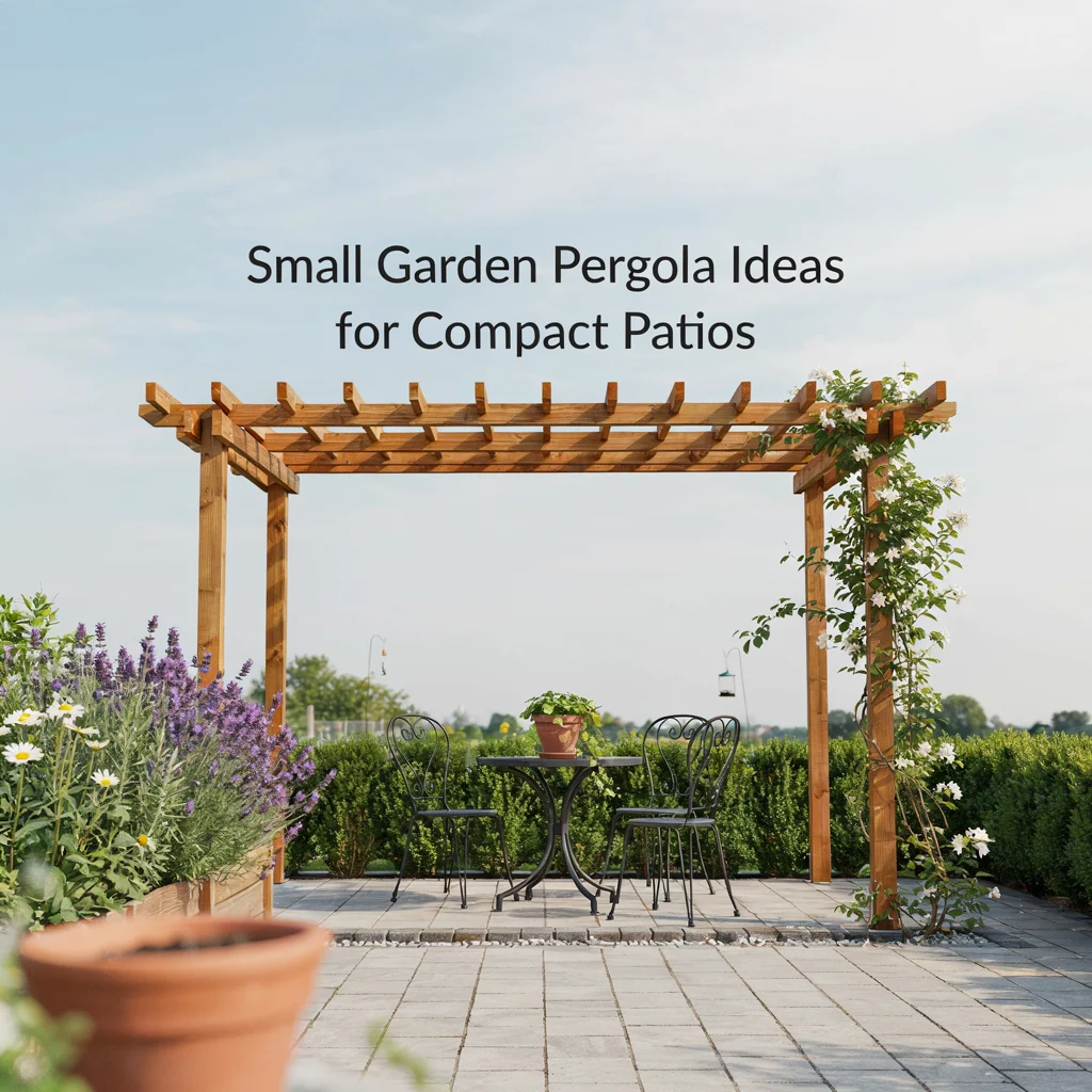 Small Garden Pergola Ideas for Compact Patios