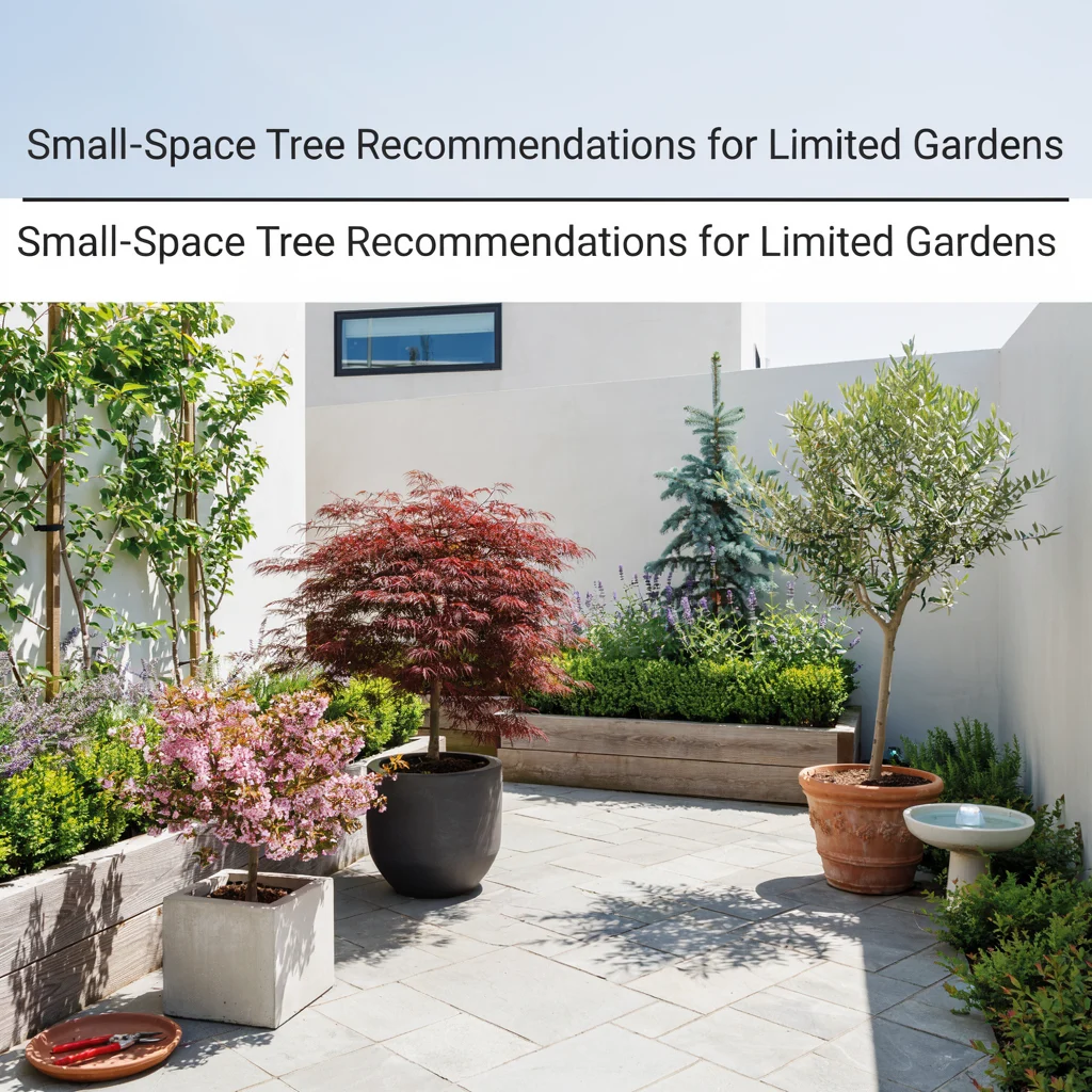 Small-Space Tree Recommendations for Limited Gardens
