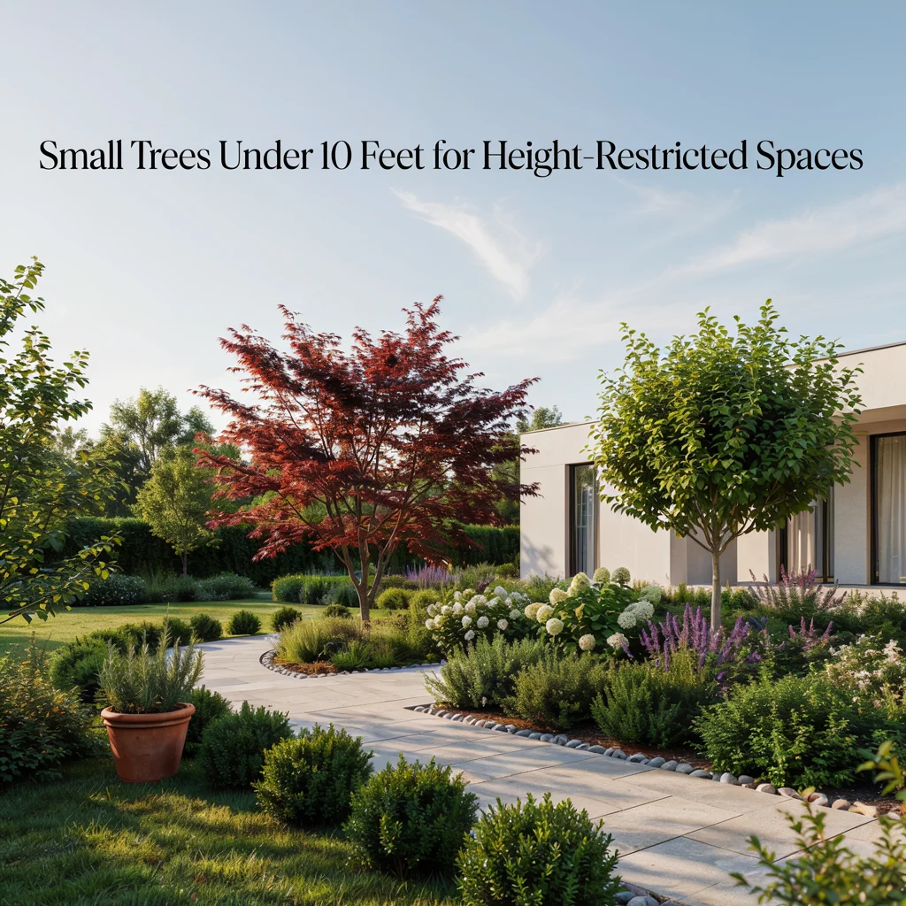 Small Trees Under 10 Feet for Height-Restricted Spaces