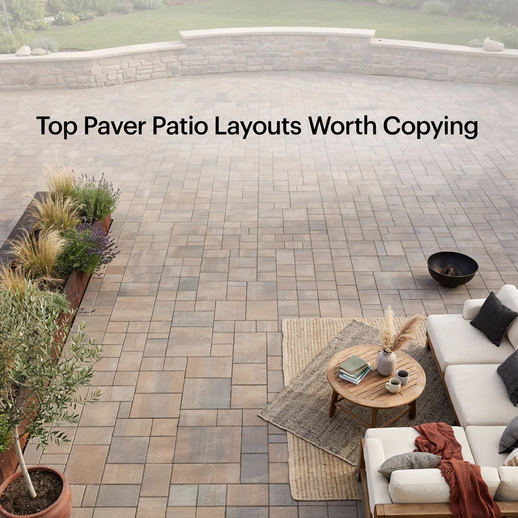 Top Paver Patio Layouts Worth Copying