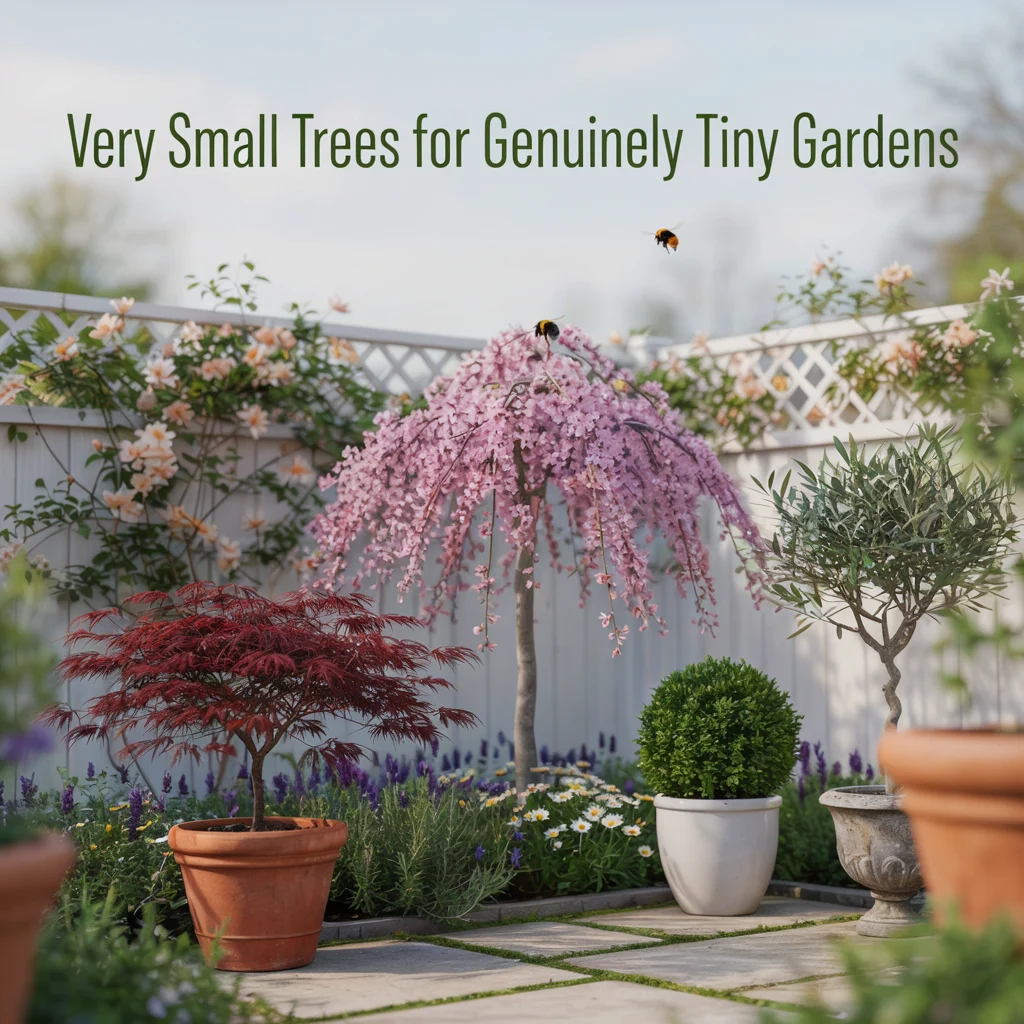 Very Small Trees for Genuinely Tiny Gardens