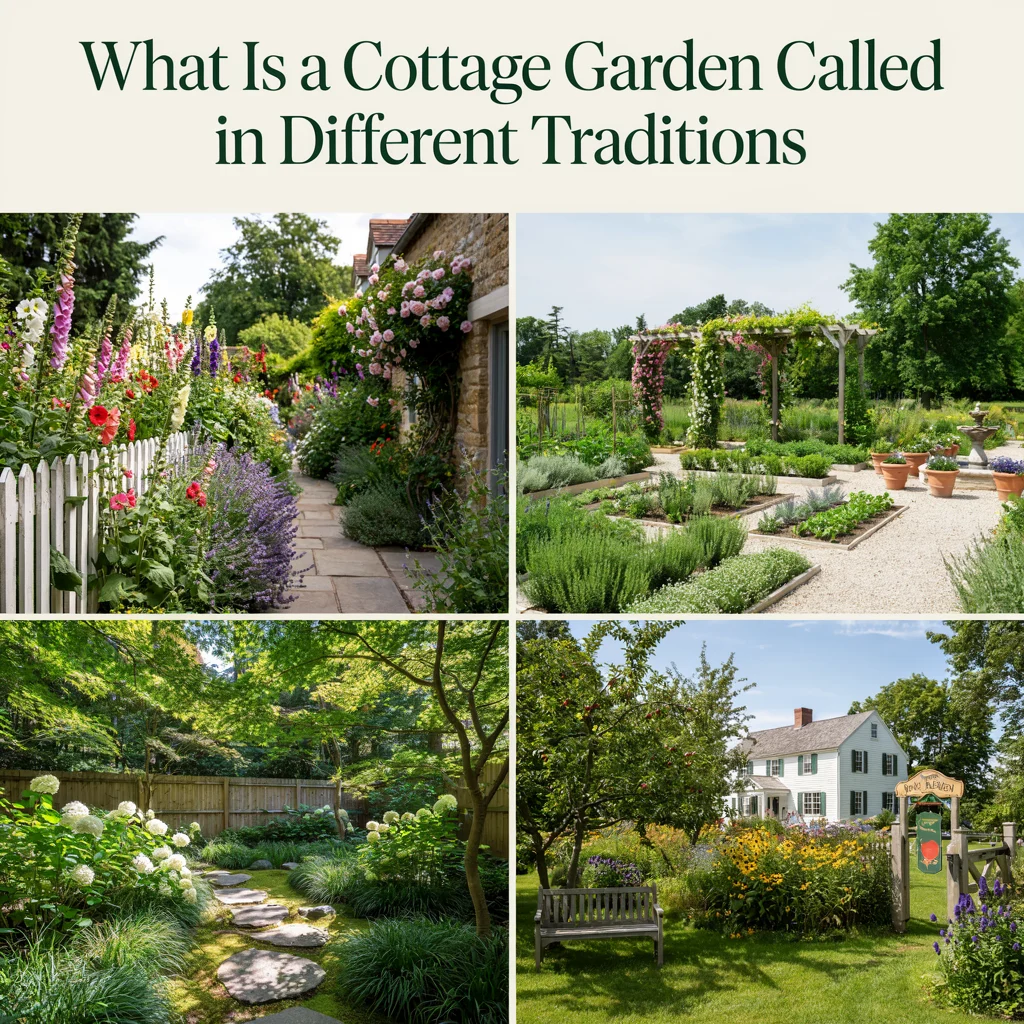 What Is a Cottage Garden Called in Different Traditions