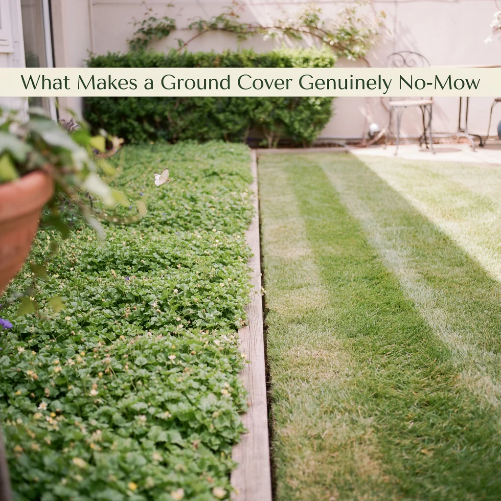 What Makes a Ground Cover Genuinely No-Mow