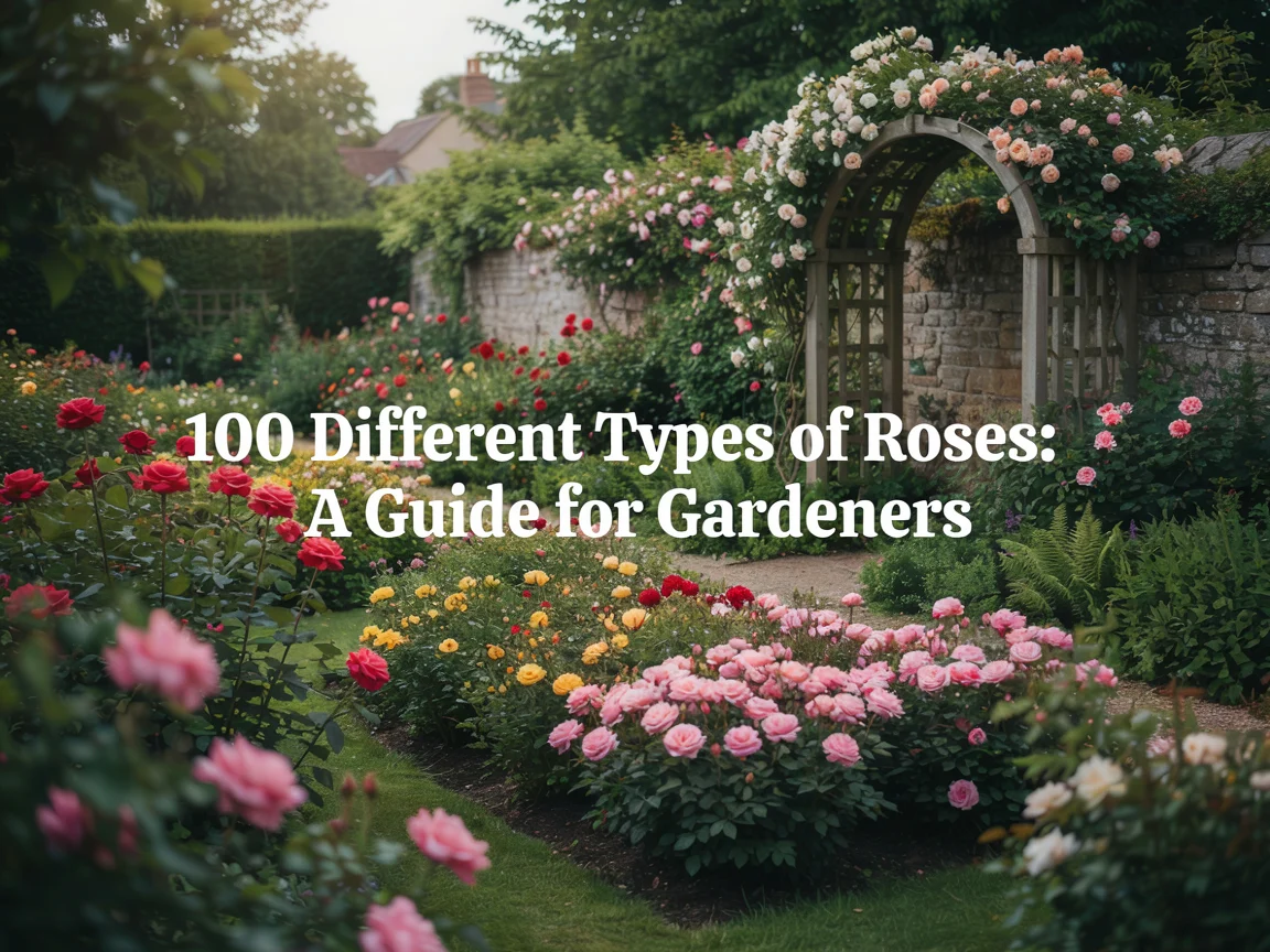 100 Different Types of Roses A Guide for Gardeners