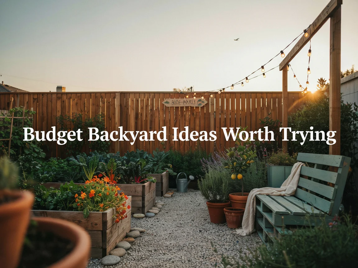 Budget Backyard Ideas Worth Trying
