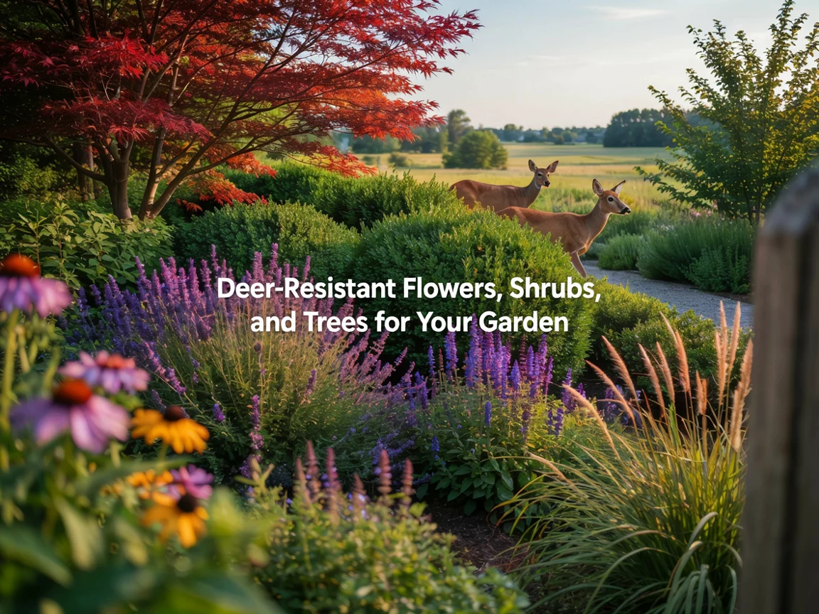 Deer-Resistant Flowers, Shrubs, and Trees for Your Garden
