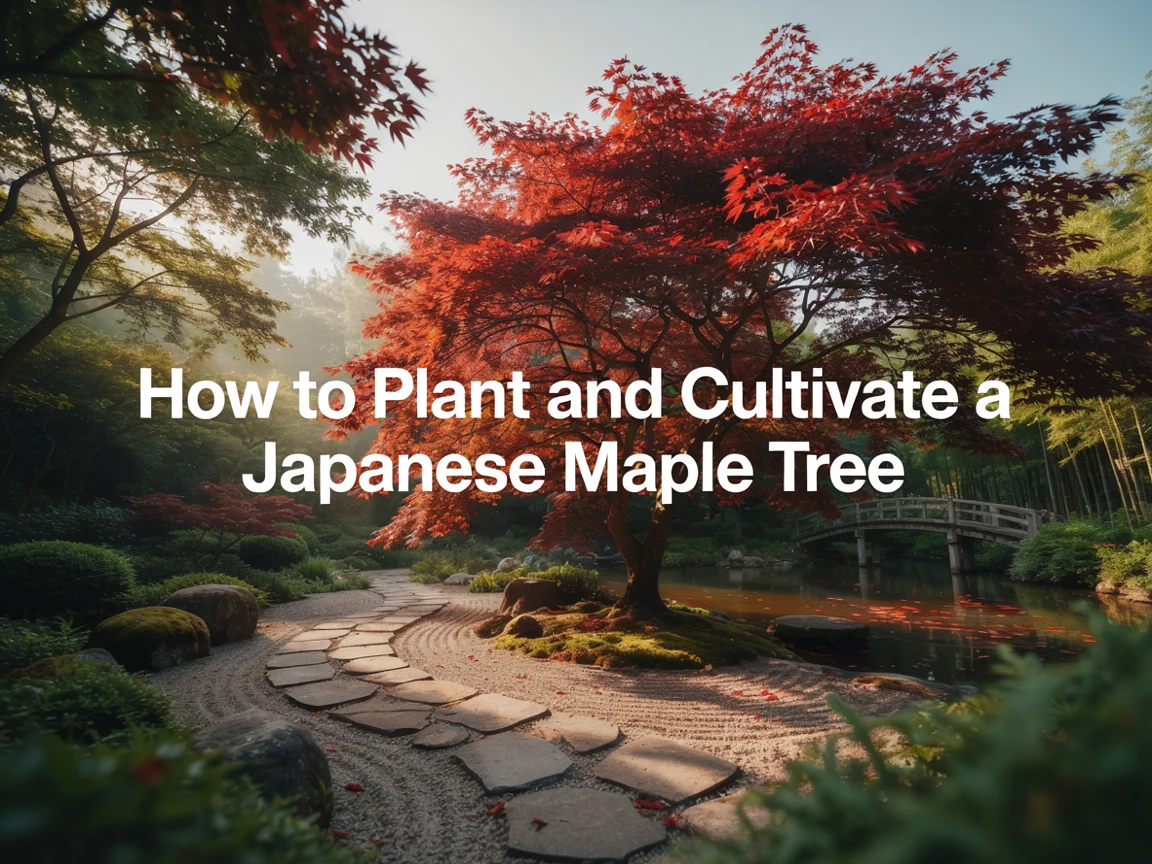 How to Plant and Cultivate a Japanese Maple Tree