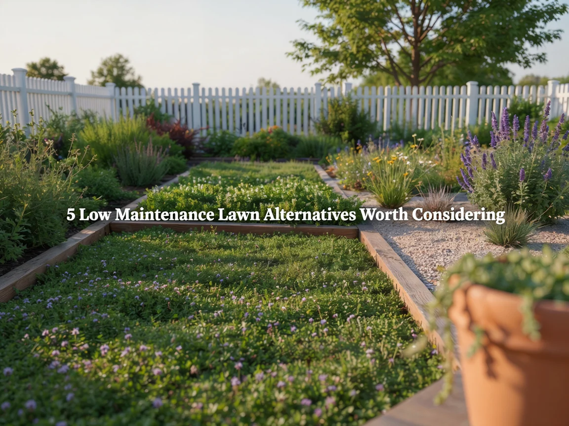 Low-Maintenance Lawn Alternatives Worth Considering