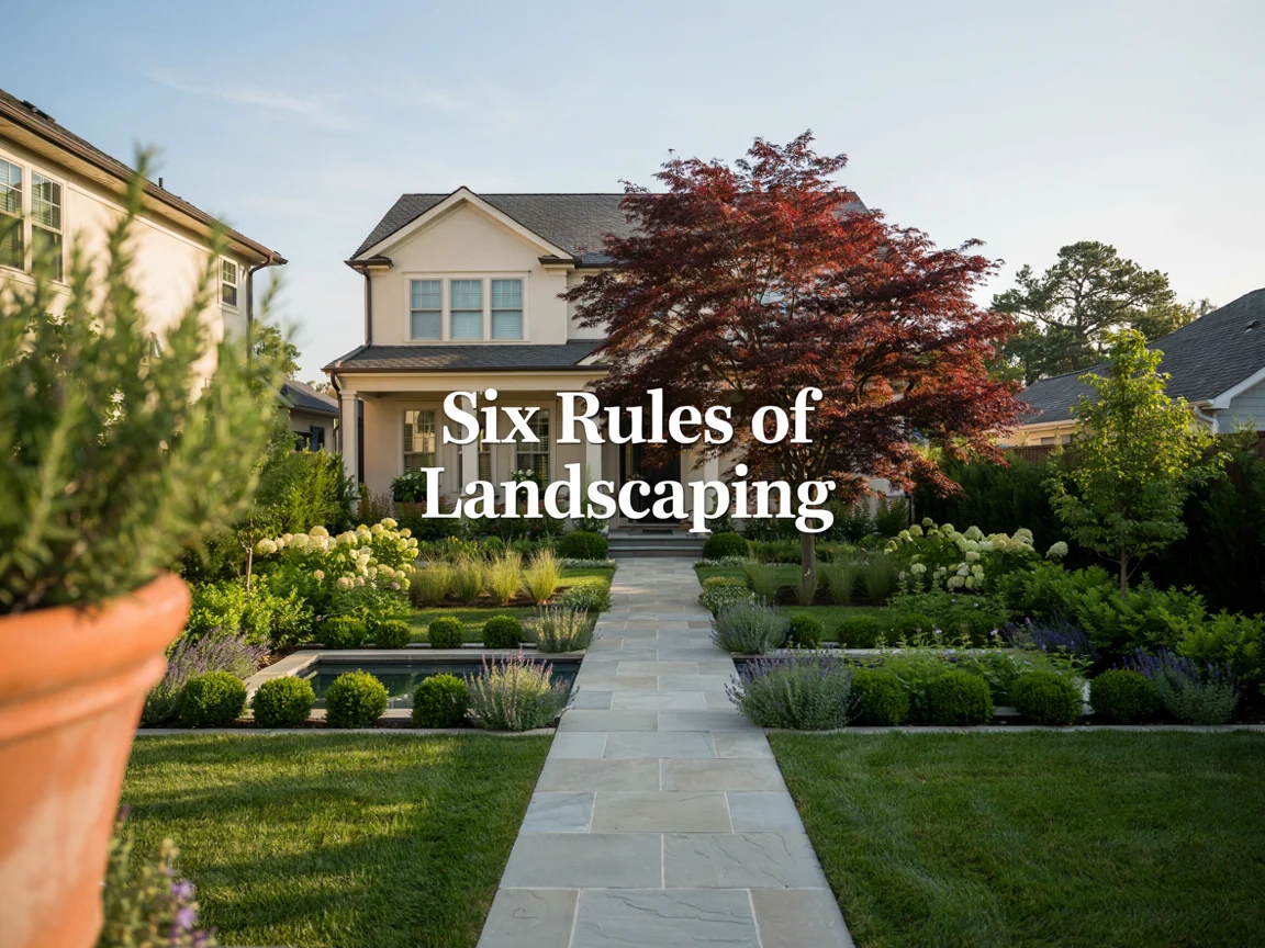 Six Rules of Landscaping