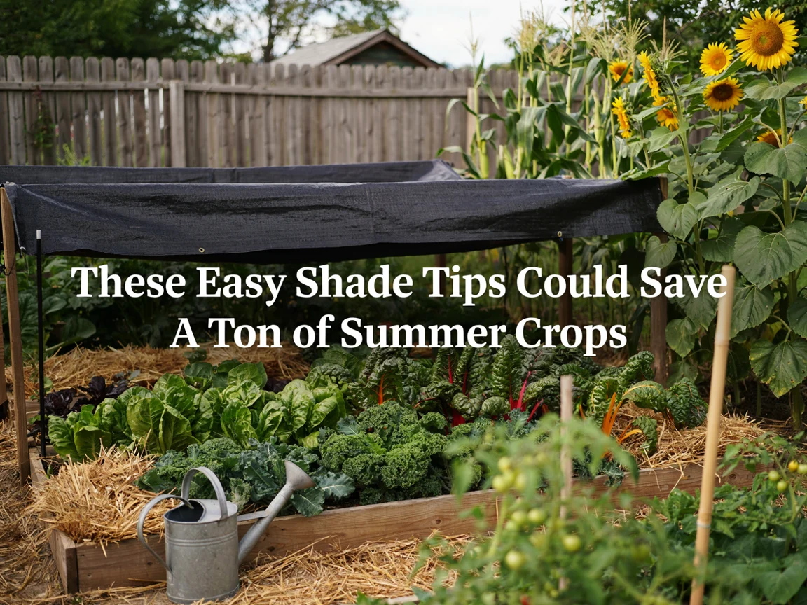 These Easy Shade Tips Could Save A Ton of Summer Crops