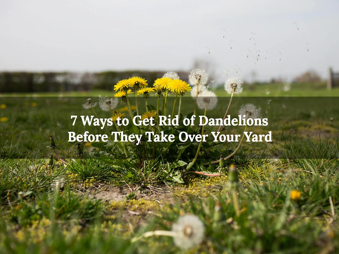 Ways to Get Rid of Dandelions Before They Spread