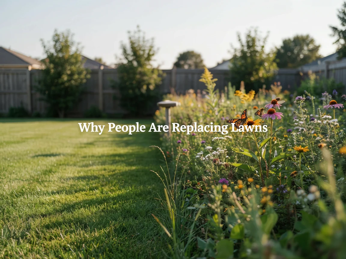 Why People Are Replacing Lawns