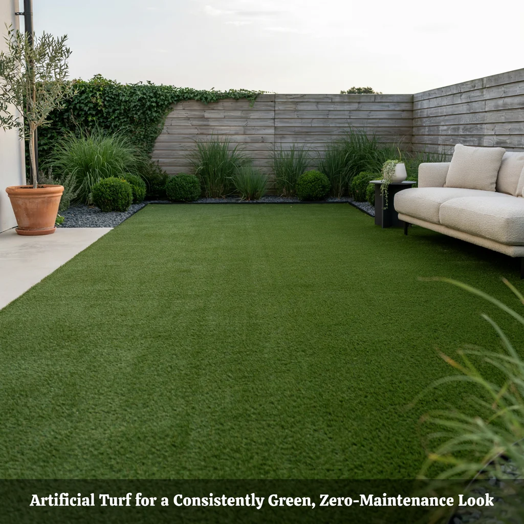 Artificial Turf for a Consistently Green, Zero-Maintenance Look