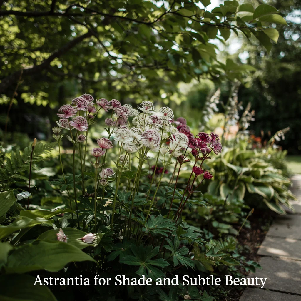 Astrantia for Shade and Subtle Beauty